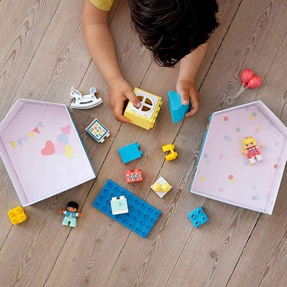 LEGO DUPLO Town Playroom 10925 Kids’ Pretend Play Set, Developmental Toy for Toddlers (16 Pieces)