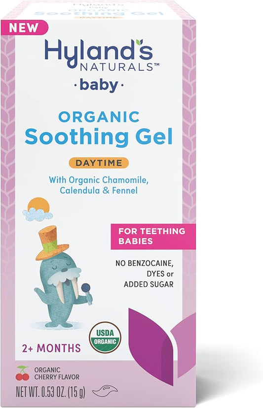 Hyland's Baby - Organic Day Oral Soothing Gel, with Chamomile 2 Months 0.53 Ounce