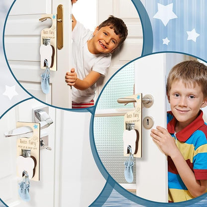 3 Pcs Tooth Fairy Tooth Holder Bag Tooth Fairy Door