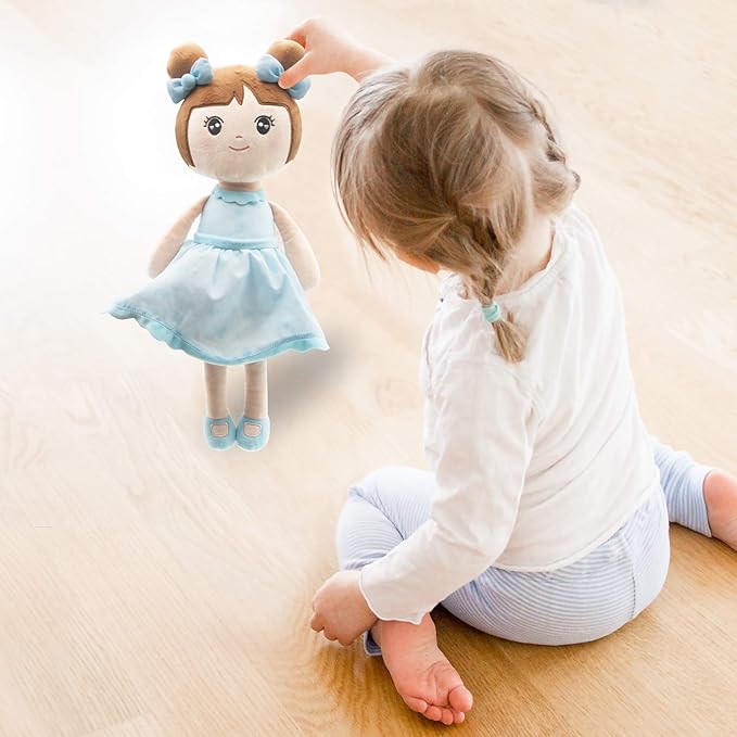 Maxshop 17'' Plush Dolls Baby Girl Toy Gifts Stuffed Doll