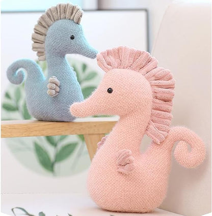Stuffed Sea Horse Plush Animals Toys Seahorse Dolls Decorations Gifts 8.6 Inches