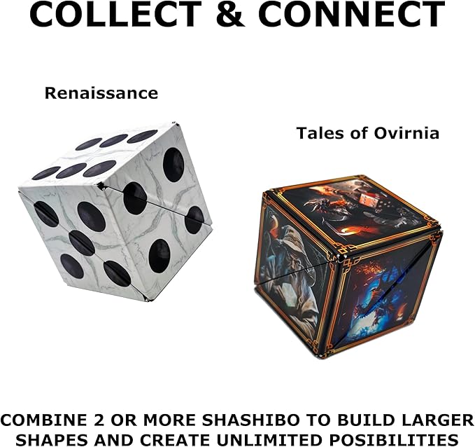 SHASHIBO Dice Paradise - Shape Shifting Box 36 Rare 70 Shapes
