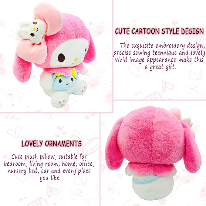 15.7" Cute Anime Plush Doll, Lovely Plush Stuffed Animal