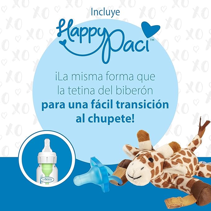 Dr. Brown's Lovey Pacifier and Teether Holder, 0 Months Plus