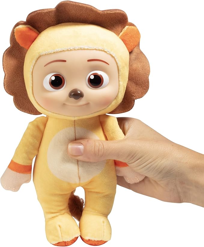 CoComelon 8-Inch JJ Lion & Koala Plush 2-Pack - Officially Licensed Soft & Squishy Stuffed Animal Doll Toys 1-3 - 2