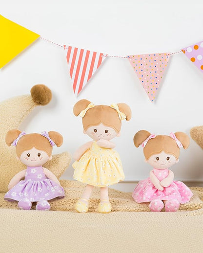 Soft Baby Doll Toys (12''), My First Baby Rag Doll for 1 Year-Old Girl Birthday Gift