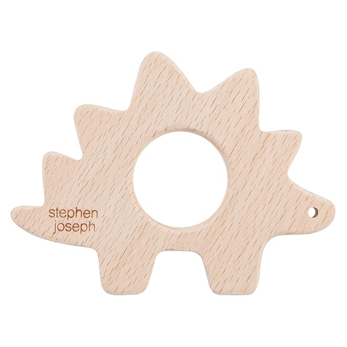 Stephen Joseph Muslin Lovie with Teether, Dino