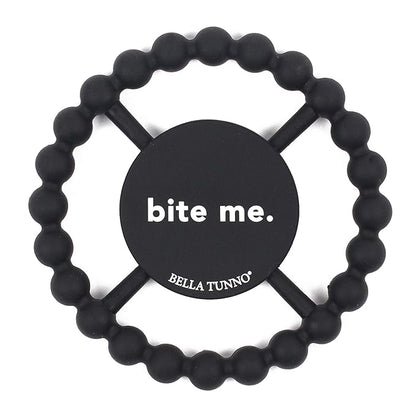 Bella Tunno Happy Teether ??Soft & Easy Grip Baby Teether Toy, Silicone Teether Ring to Help Soothe Gums