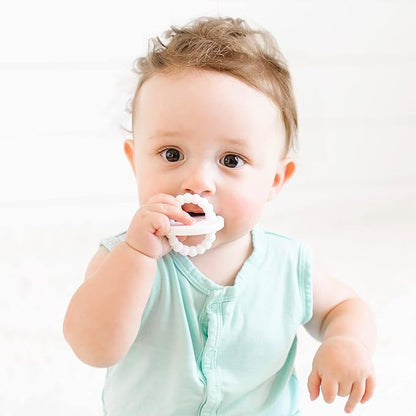 Ryan and Rose Cutie Bit Teether (White)