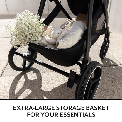 Evenflo Shyft Intuiti+ Travel System Featuring Revolve180 LiteMax NXT with SensorySoothe (Dubhan Black)