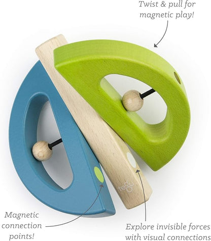 Tegu Swivel Bug Green & Teal