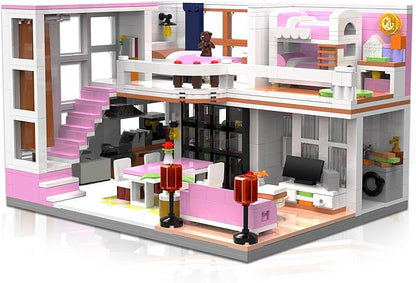 Friends House Building Block Set, Nice Rooms Small Brick Model 8+ 1220