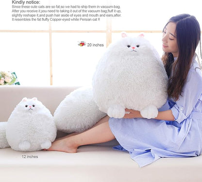 Winsterch Giant Cat Stuffed Animal,Big Stuffed Animal 20 Inches Plush Cat Animal Baby Doll Birthday Mother's Day Christmas Day Gifts for Kids