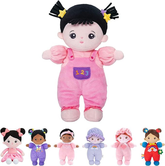 OUOZZZ 10" Soft Baby Doll for Girls - First Baby