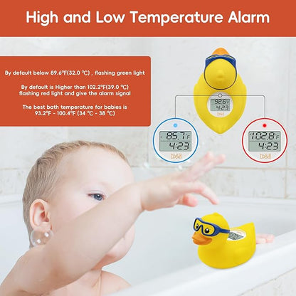 b&h Baby Bath Thermometer and Room Thermometer - Upgraded Sensor,