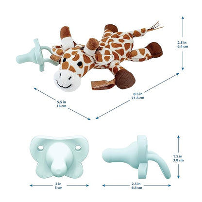 Dr. Brown's Lovey Pacifier and Teether Holder, 0 Months Plus