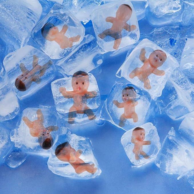 240 PCS Mini Plastic Babies Dolls, 1 Inch Small King
