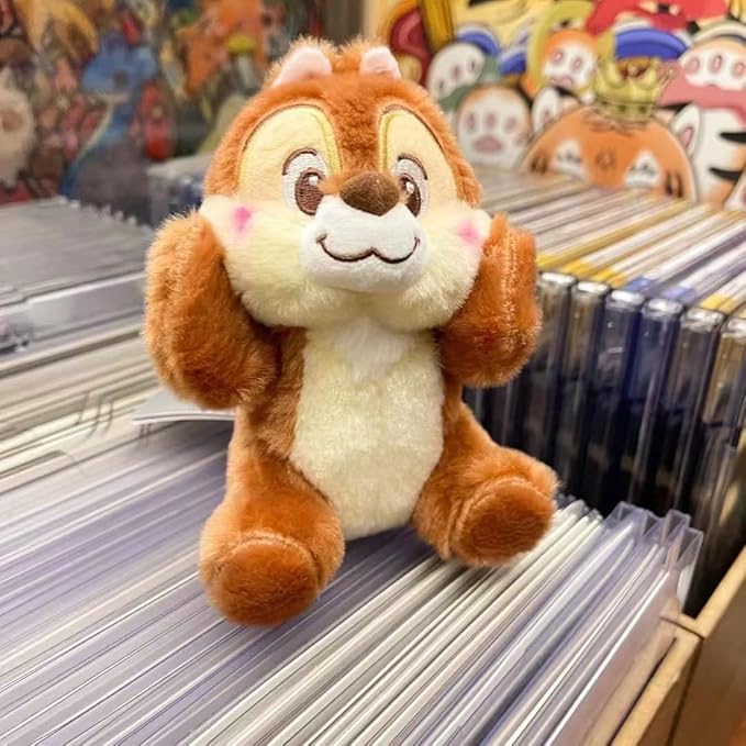 Cartoon Movie Chip and Dale Stuffed Animal Doll, 6" Chip (15cm Chip)