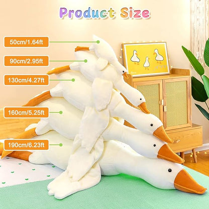Goose Stuffed Animal 75 Inch Plush Toy, 6 Foot Giant Duck Plush