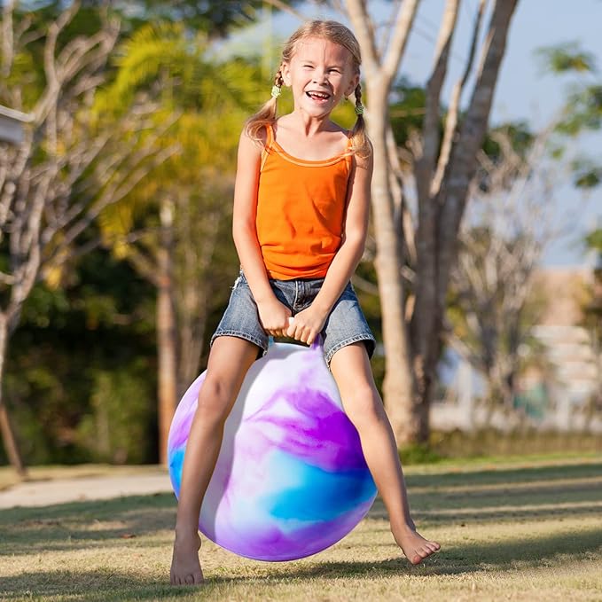 Hopper Ball, Hopping Toys for Kids 20 inch 5-12, Inflatable