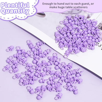 Baby Shower Pacifiers, 150 Mini Pacifiers for Baby Shower