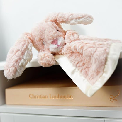 Mary Meyer Putty Nursery Character Blanket, Pink Bunny