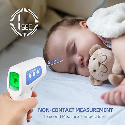 Berrcom Non Contact Forehead Thermometer Digital No-Touch Infrared Thermometer 3 1 for