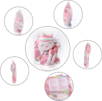 GAGAKU Plush Baby Girl Dolls 17'' Soft Unicorn Stuffed Animal