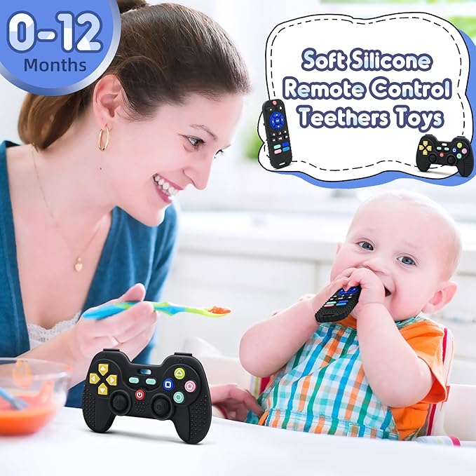 AiTuiTui Teething Relief Teethers Toys for Babies 3 6 9 12 Months 9 12 18 Months