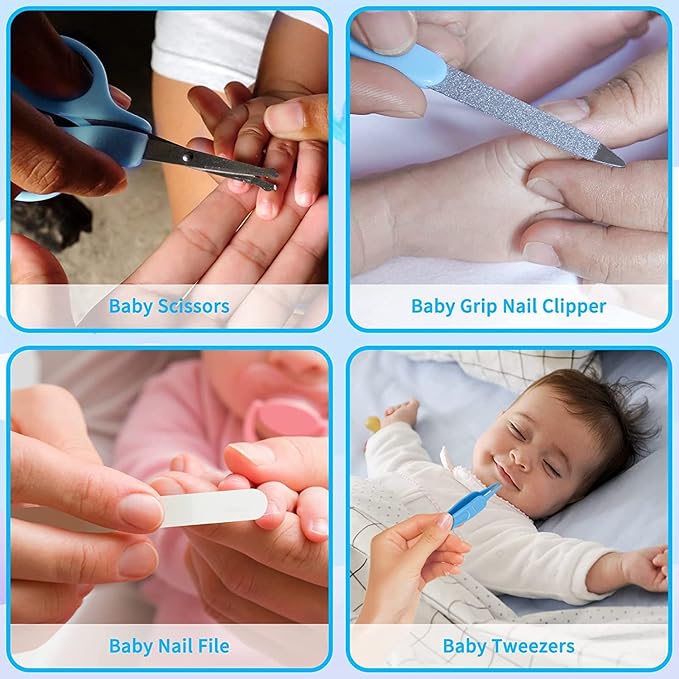 Baby Healthcare and Grooming Kit, 20 in 1 Baby Safety Boys(20 kits 20 in 1)