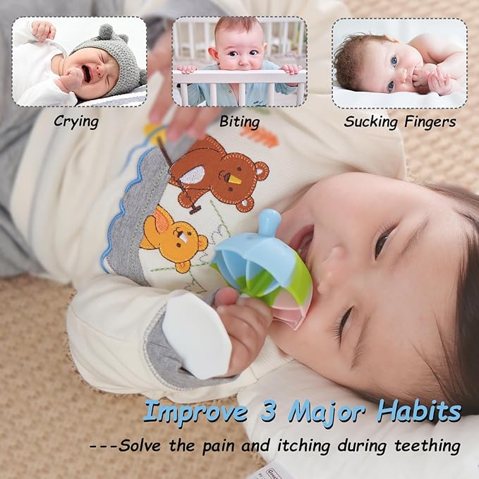 Umbrella Baby Teether with Suction Base, Keeping Babys Busy 0-6 Months, 6-12 Months 12-24 Months,