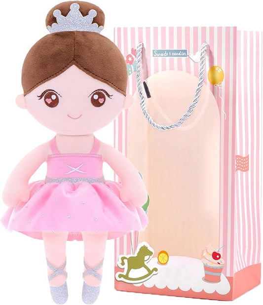 Gloveleya Baby Girl Gifts Dolls Soft Plush Toy Ballet Girl 13"…