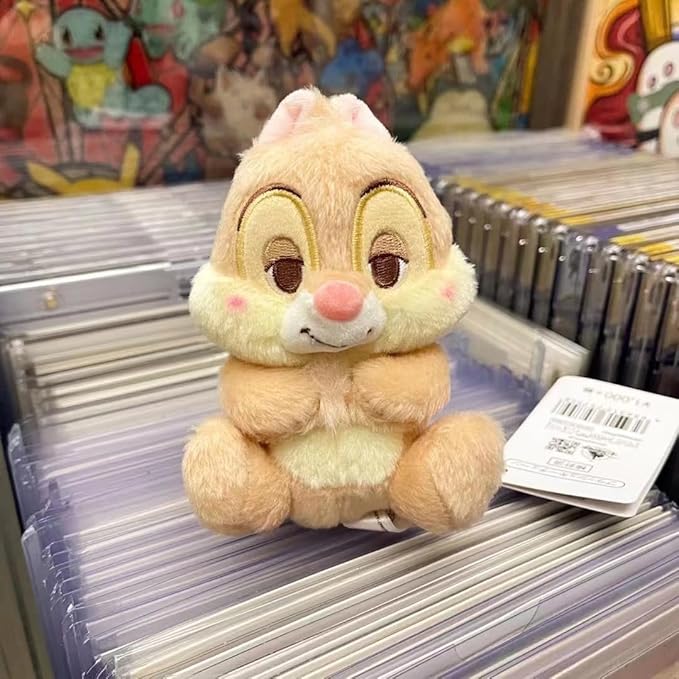 Cartoon Movie Chip and Dale Stuffed Animal Doll, 6" Dale (15cm Dale)