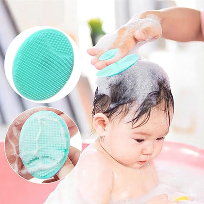 Baby Hair Brush, Goat Bristles Brush and Baby Cradle Cap Brush Set for Cradle Cap Wood Bristle Brush for Newborns and Toddlers (2 Piece)