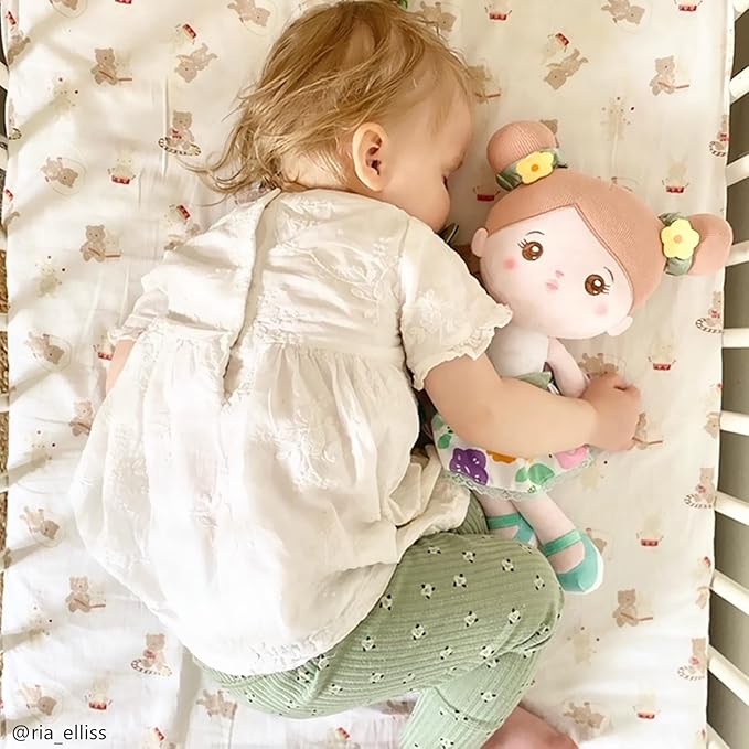 OUOZZZ Soft Baby Doll for Girls - My First Baby 15"
