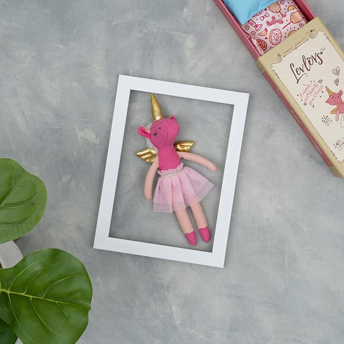 LEVLOVS Ballerina Unicorn Doll Mouse in a Matchbox and Friends