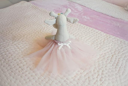 Ivy The Giraffe Plush Doll | Handmade Stuffed Animal for Baby, Little Girls 20 Inches