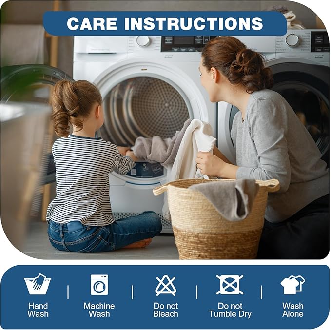 TAOCOCO 100% Waterproof Recliner Cover -Loveseat Recliner Cover with Center Console,Non-Slip Reclining Couch Covers for 2 Seat,with Elastic Straps Pocket for Kids, Dogs(Dark Blue, 2 Seater XL)