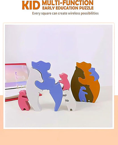 Infant Toddler Puzzles for Kids Bear Puzzle | Montessori Toys Gifts for Boys Girls
