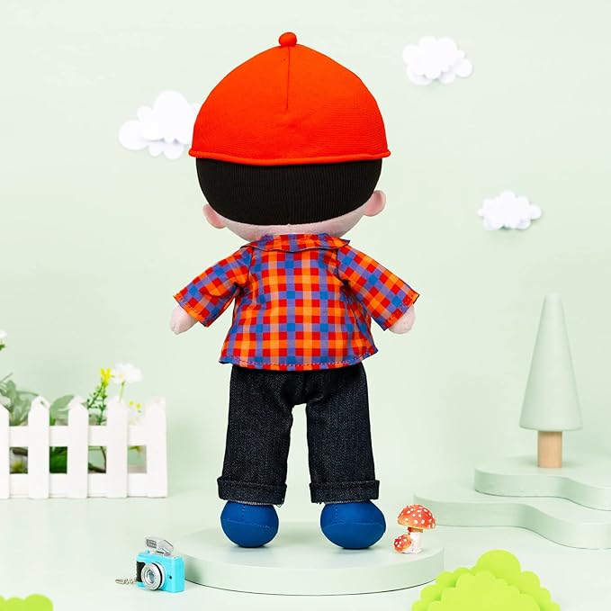 OUOZZZ Soft Baby Doll for Boys Girls - My First 15"