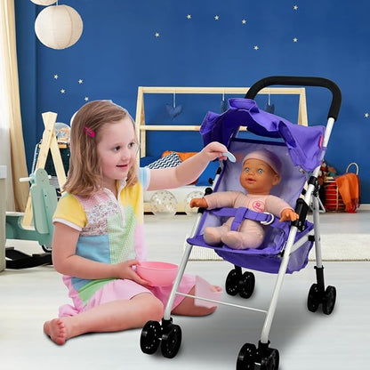 Baby Doll Collection Anivia Doll Stroller Heart Design Gifts 102 (DA004L