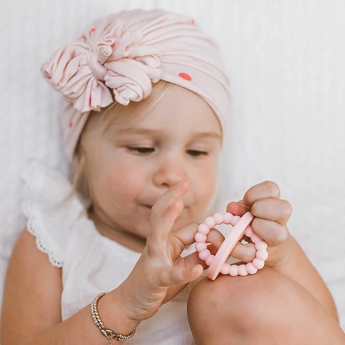 Ryan and Rose Cutie Bit Teether (Pink)