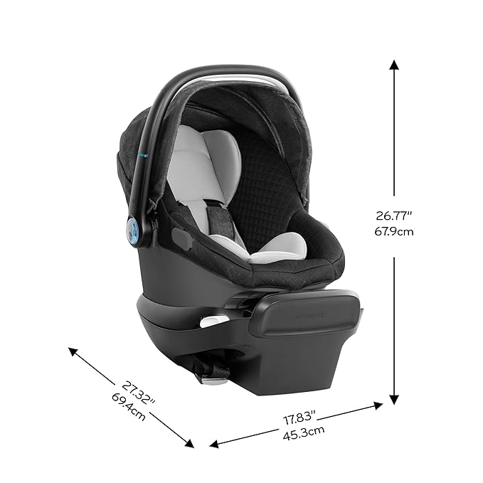 Evenflo Shyft Intuiti+ Travel System Featuring Revolve180 LiteMax NXT with SensorySoothe (Angler Tweed)