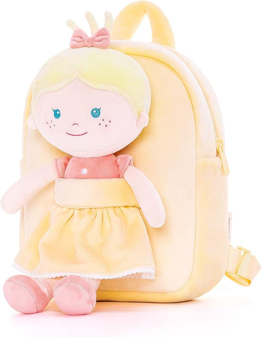 Onetoo First Baby Doll Plush Rag Doll Soft Baby Doll 9.5"