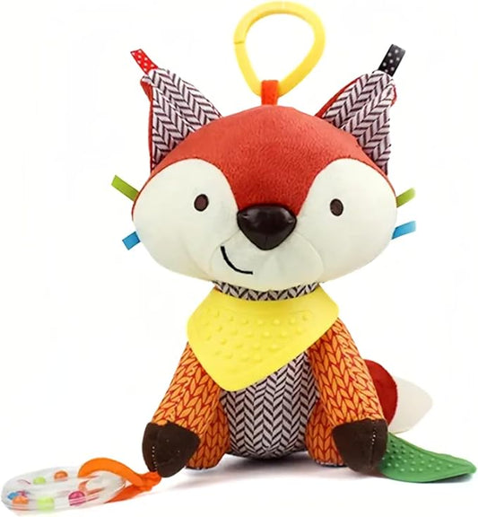 Maple Toys 5-in-1 Multi-Sensory Toy with Teethers, Rattles