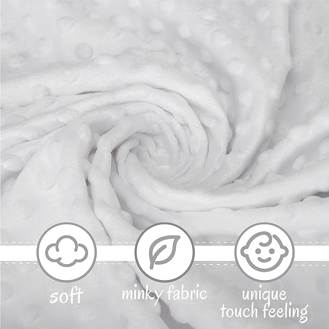 Pro Goleem Cow Security Blanket Soft Loveys for Babies 16 Inch