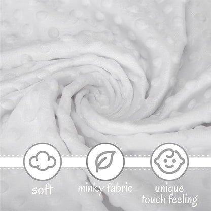 Pro Goleem Cow Security Blanket Soft Loveys for Babies 16 Inch