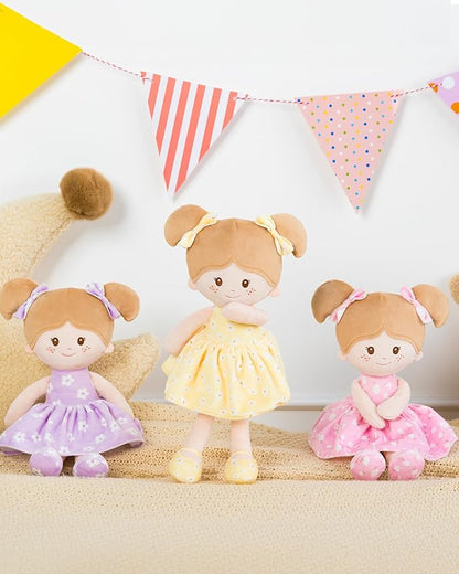 Soft Baby Doll Toys (12''), My First Baby Rag Doll for 1 Year-Old Girl Birthday Gift