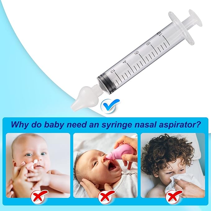 Nasal Syringe for Baby ( Yellow ) - 4PCS