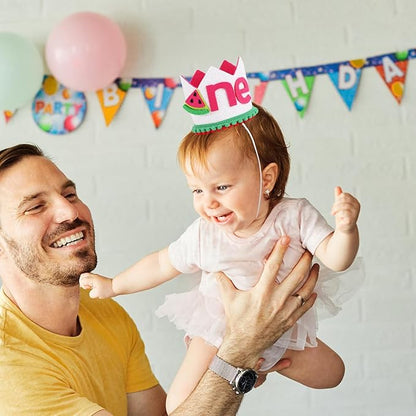 First Birthday Hat, Boy Girls Party Hats Baby Birthday Hat 1 1st